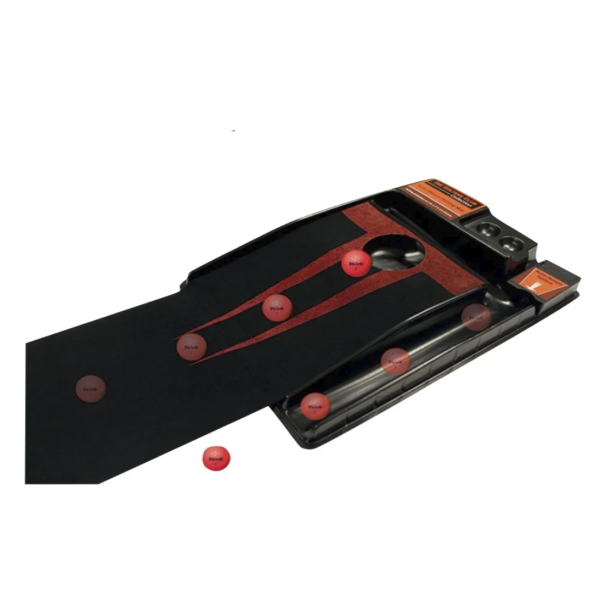 Auto return putting mat - puttmatta