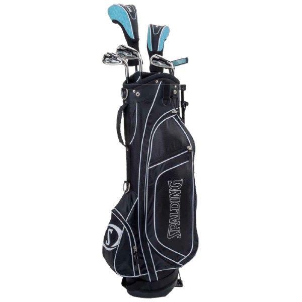 Spalding SX35 halvset stål/grafit inkl bärbag