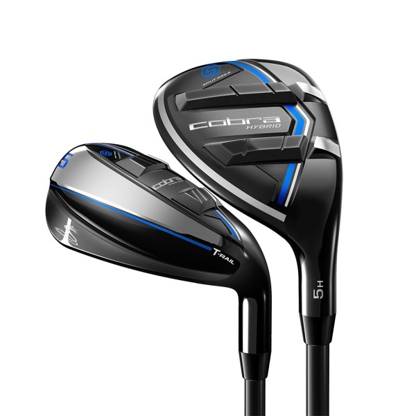 Cobra T-Rail iron/hybrid grafitset 5H, 6-Sw