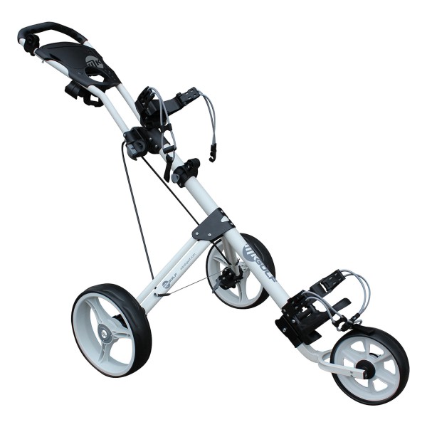 MKids MK Pro 3-hjuling vit/svart - justerbar