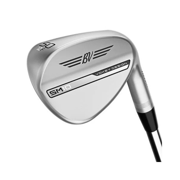 Titleist Vokey SM10 Tour chrome - stålskaft