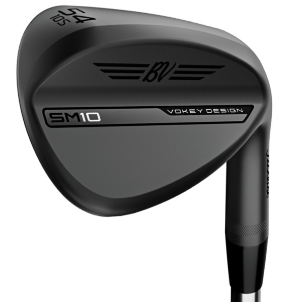 Titleist Vokey SM10 Jet Black - stålskaft