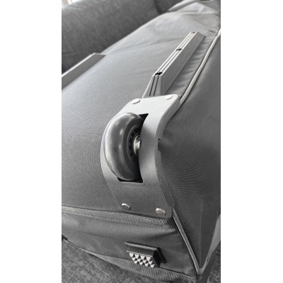 Golfgear Travelcover premium - resefodral med hjul och utvändig ficka Golfgear Travelcover premium - resefodral med hjul och utvändig ficka