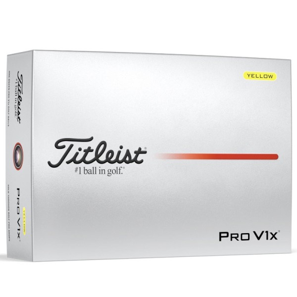 Titleist Pro V1x gul