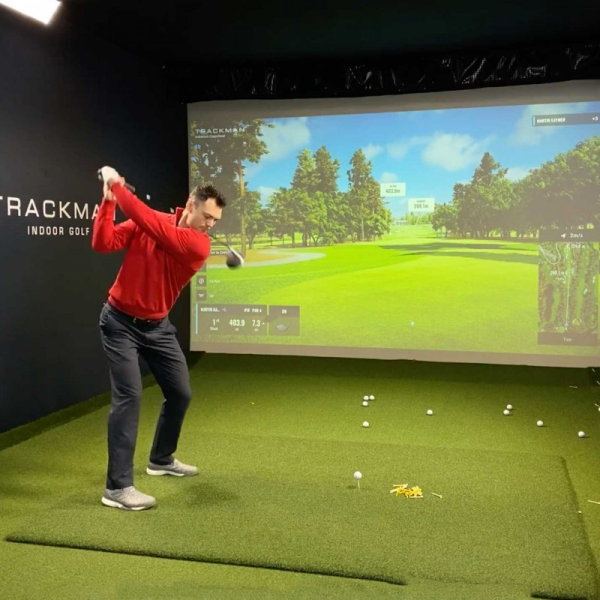Simulatorgolf Trackman Tidsbokning