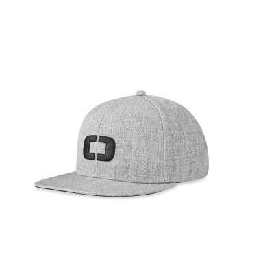 Ogio Alpha core icon snap back cap - ljusgrå