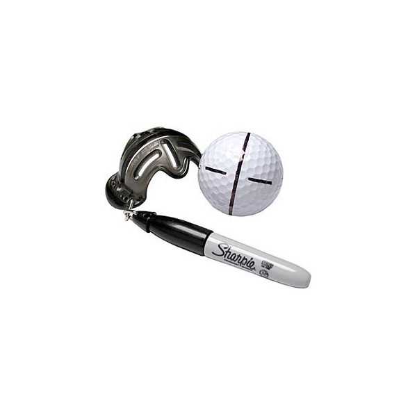 LineMup Pro - markeringsmall för boll. Inkl 4 yards more tee