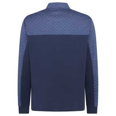 Penguin ¼ Zip Mixed Media Heritage Block Pullover Penguin ¼ Zip Mixed Media Heritage Block Pullover