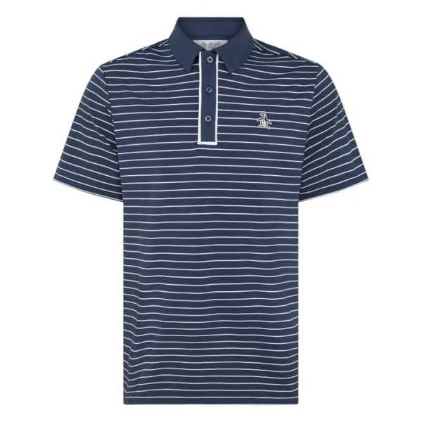 Original Penguin Heritage Stripe golf polo