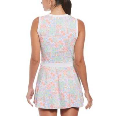 Original Penguin SL V Neck Flounce Women's Dress - multicolor stl 36 Original Penguin SL V Neck Flounce Women's Dress - multicolor stl 36