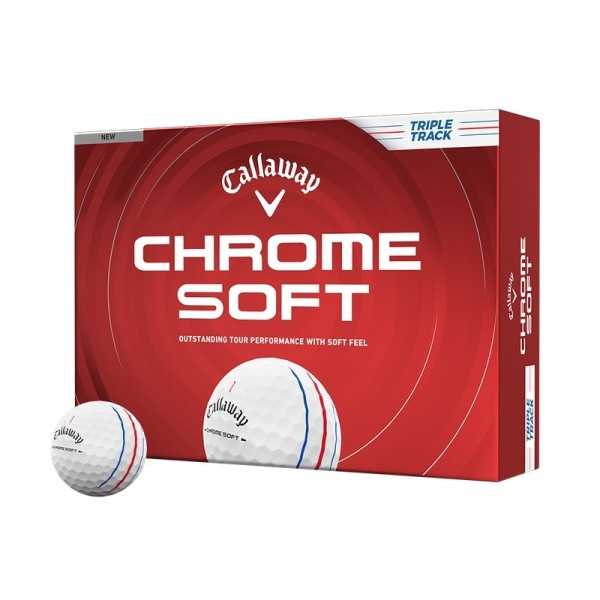 Callaway Chrome Soft vita - Triple Track