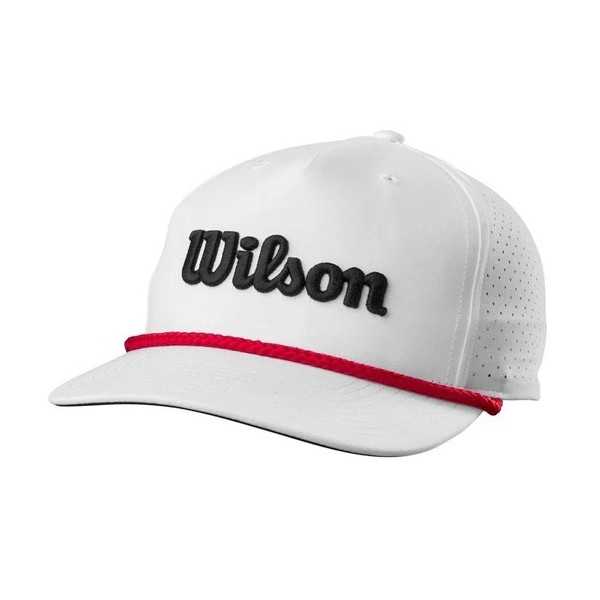 Wilson Rope Hat - vit/röd