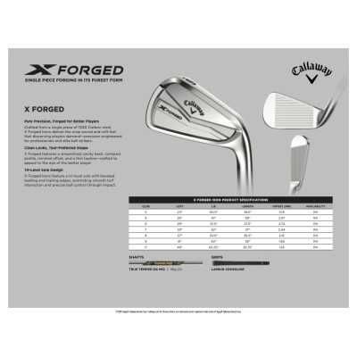 Callaway X forged stål - Dynamic Gold Mid 115 Callaway X forged stål - Dynamic Gold Mid 115