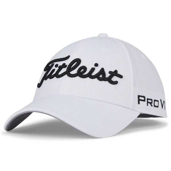 Titleist Tour Elite mesh baseball keps vit