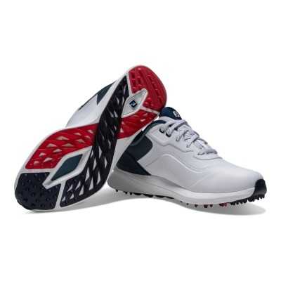 FootJoy Pro S/L vit/navy/röd FootJoy Pro S/L vit/navy/röd