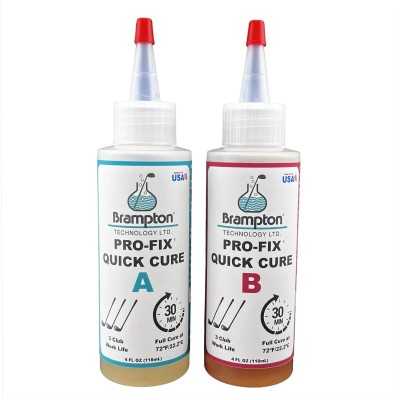 Quick Epoxy - snabbverkande lim för klubblagning Quick Epoxy - snabbverkande lim för klubblagning