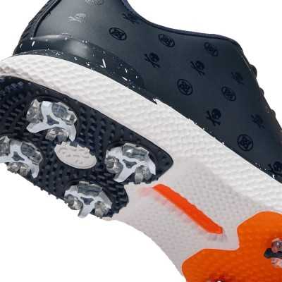 G/Fore Gallivan2r G-lock Printed skull leather golf shoe navy