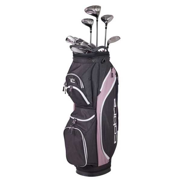 Cobra Fly XL grafit helset inkl vagnbag DAM HÖGER
