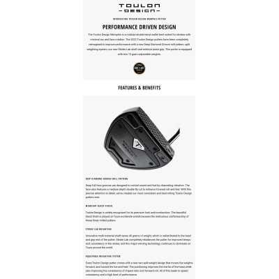 Odyssey Toulon Design Memphis DB 34 tum HÖGER *demo-ex* Odyssey Toulon Design Memphis DB 34 tum HÖGER *demo-ex*