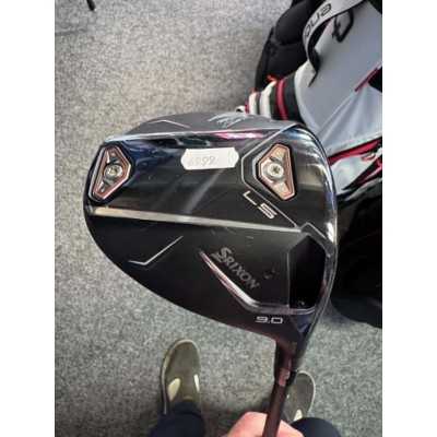 Srixon ZXi LS driver 9 grader - HZRDUS black stiff HÖGER *demo-ex*