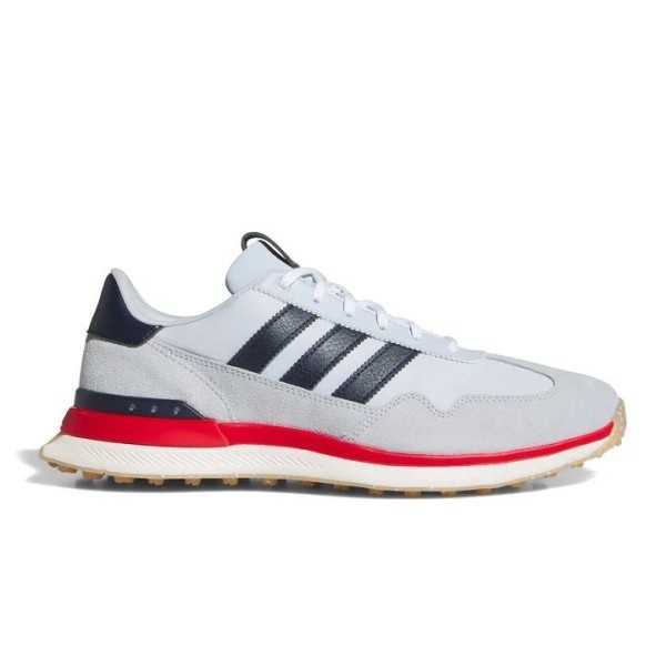 Adidas S2G SL golfsko - ljusblå/navy/röd stl 43 1/3