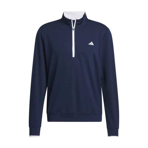 Adidas Core lightweight 1/4 zip tröja - navy